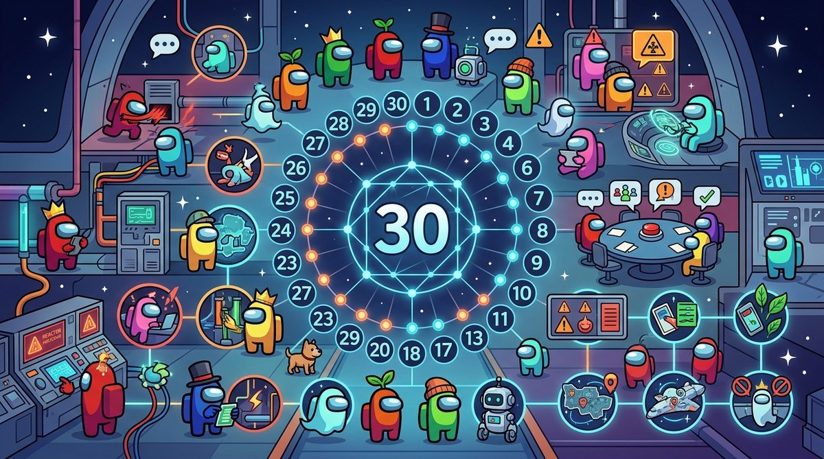 30個のAmong Us (ビデオゲーム)の事実