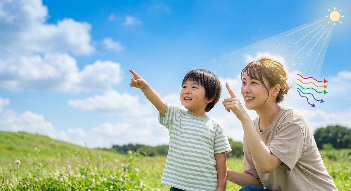 なぜ空は青いのか？子どもにも説明できるシンプルな科学
